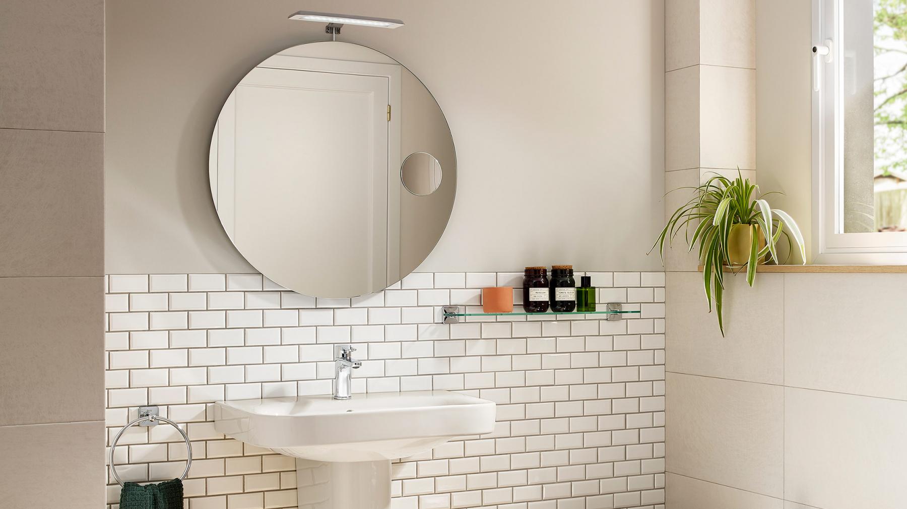 Play With Shapes Choose A Round Bathroom Mirror Roca Life