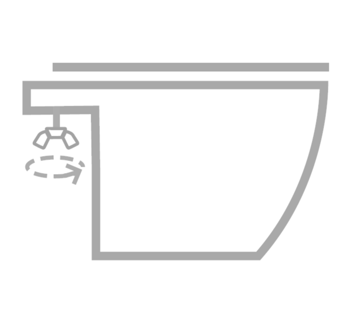 帶有底部固定裝置的座圈