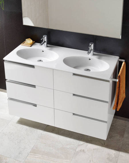 Victoria-N vanity with double basin