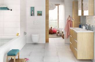 Bathroom for families by Roca