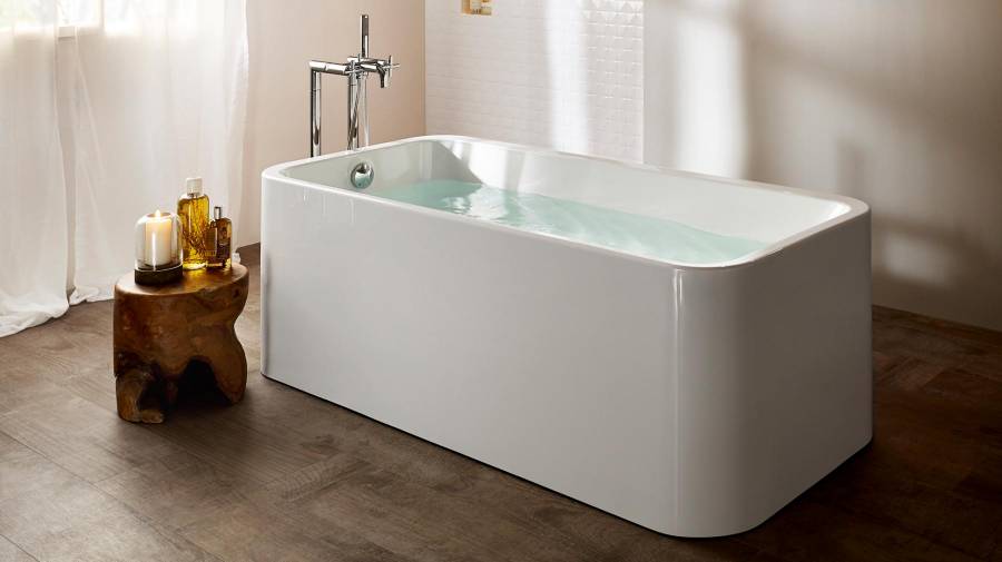 EElement bath with minimal style