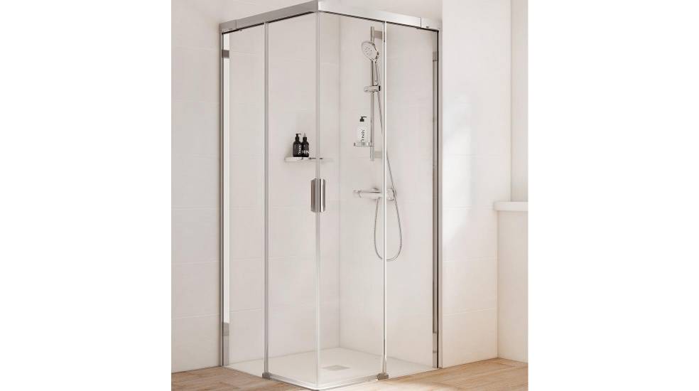 Naray shower screen with sliding doors