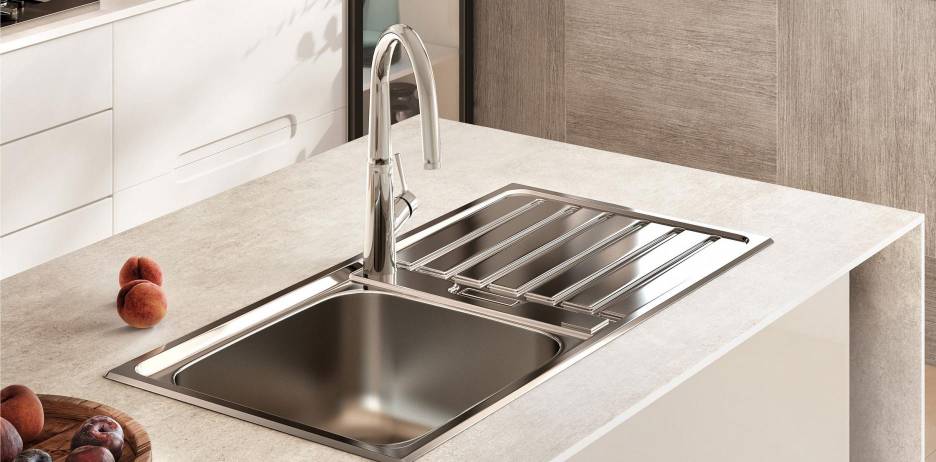 Syra faucet for kitchens