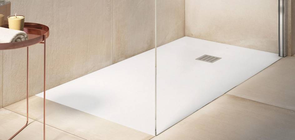 Terran shower tray by Roca