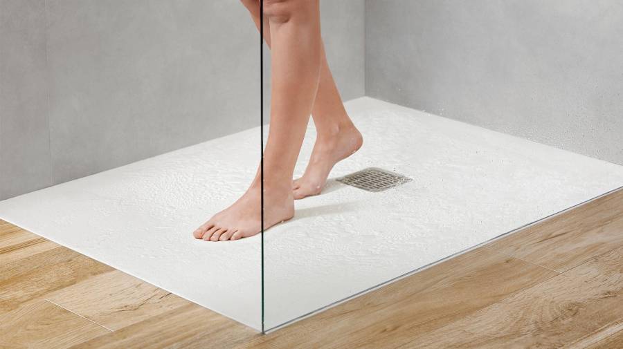 Terran shower tray by Roca