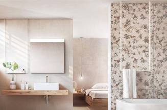 TILES THAT REPLICATE WALLPAPER