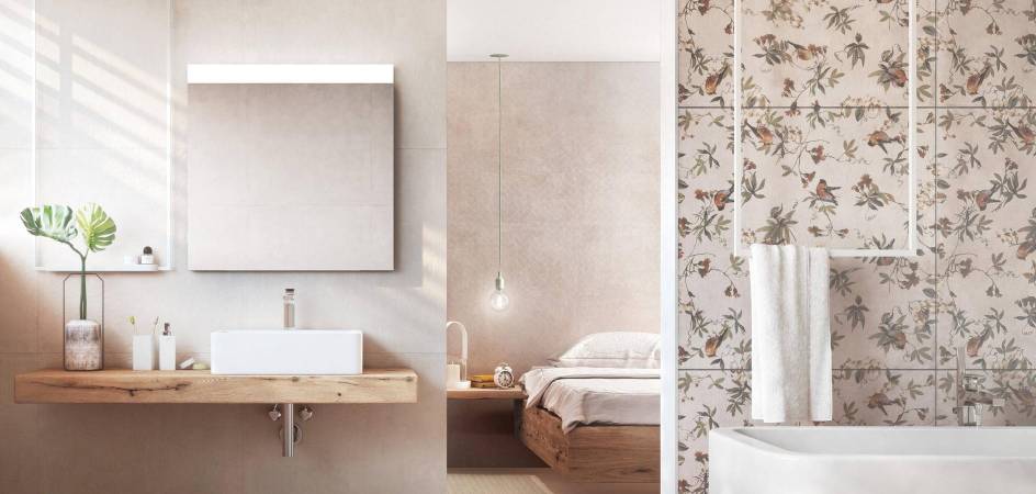 TILES THAT REPLICATE WALLPAPER