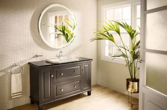 RUSTIC BATHROOM FURNITURE WITH DESIGN