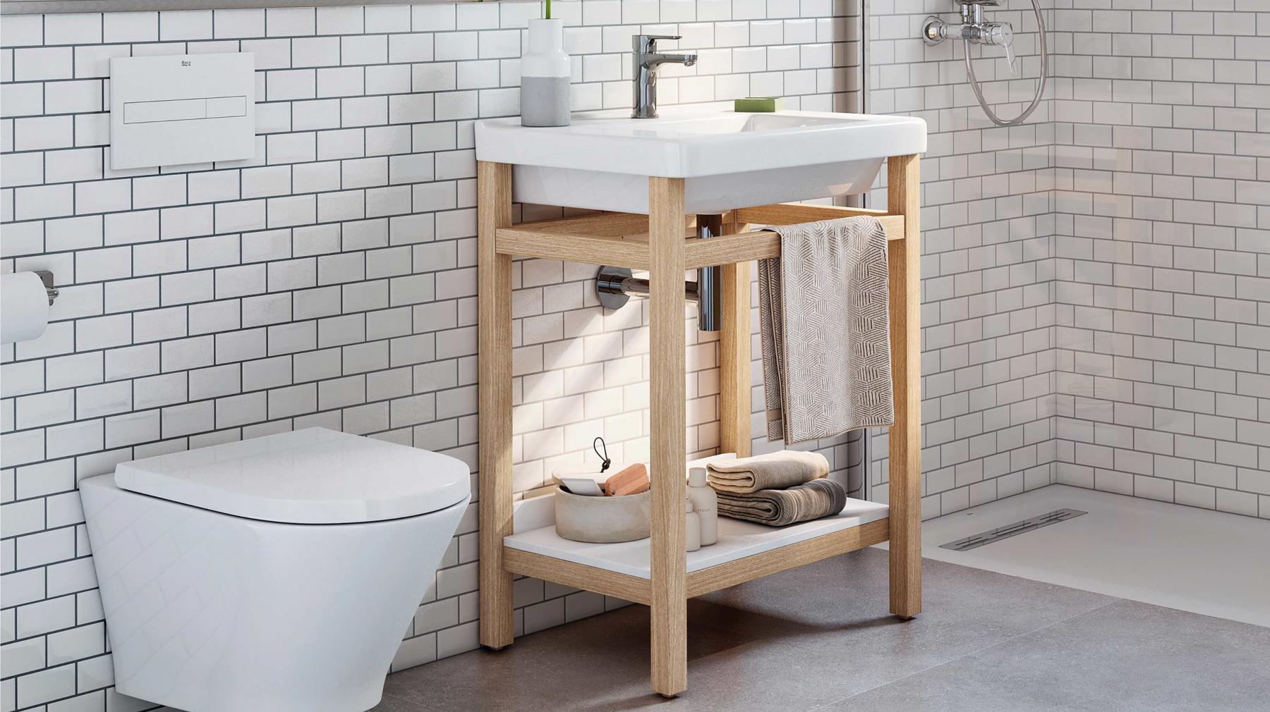 Nordic bathroom vanities for warmer homes Roca Life